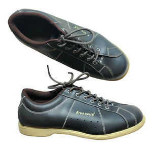 Brunswick Dark Brown Mens Bowling Shoe